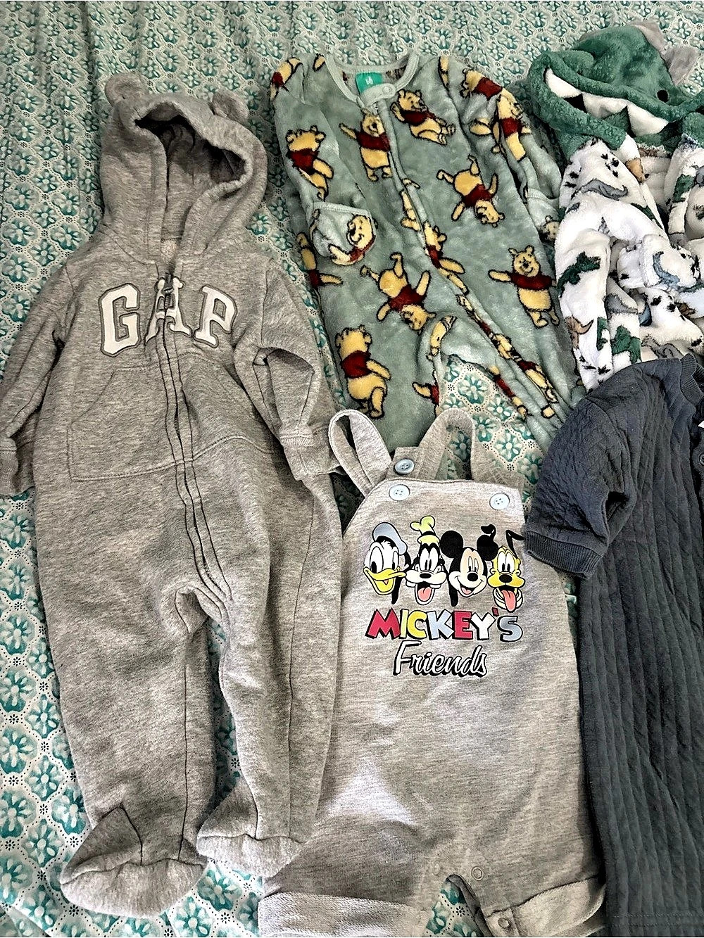 Gap Baby 3M Animal Print Footie Lot